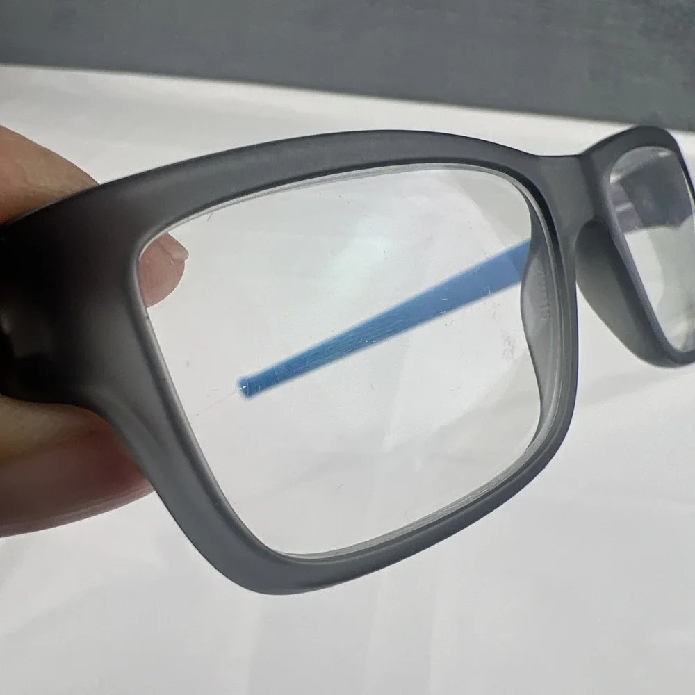 Oakley OY8005 0249 Eyeglasses Boys Black Blue Full Rim  49-15-128 Frames Only